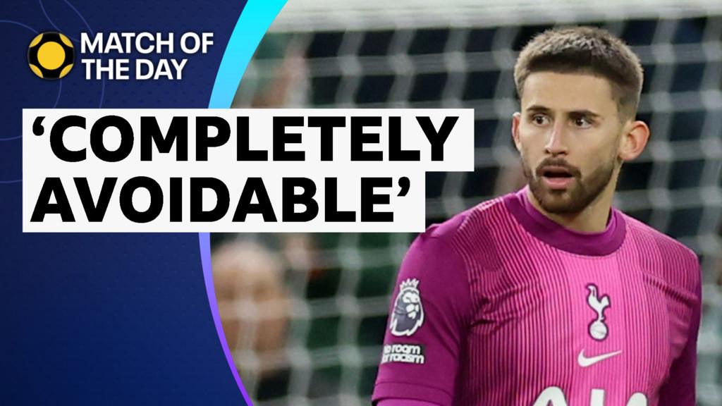 Match of the Day: Vicario mistake piles pressure on Spurs boss Thomas Frank