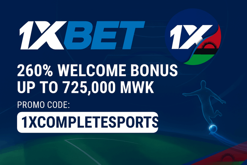 1xBet Promo Code Malawi 2025 | 1XCOMPLETESPORTS