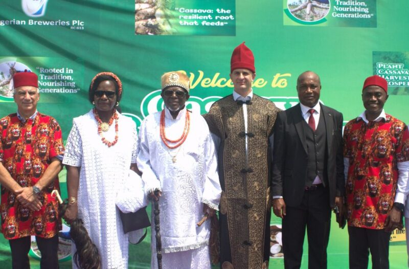 CSR: Nigerian Breweries Donates 2-Ton/Day Cassava Processing Facility to Awo-Omamma Community