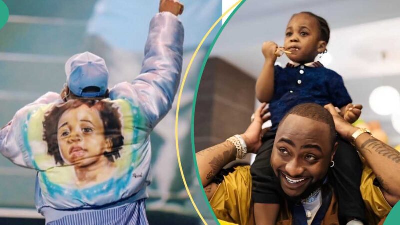 Davido Pays Emotional Tribute to Late Son Ifeanyi and His Mother During Music Concert