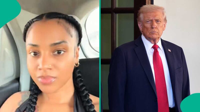 American Lady Who Relocated To Nigeria Responds To Donald Trump’s Threats, Her Post Goes Viral