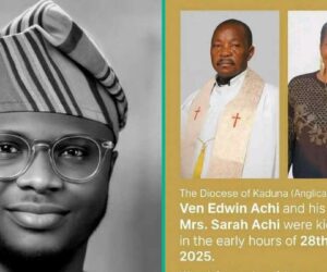 Nephew of Abducted Kaduna Anglican Priest Mentions Exact Day He Was Killed, Seeks His Wife’s Release