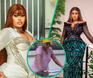 Sarah Martins cooks for Ratels cleaning the nation, fans share observation about her body