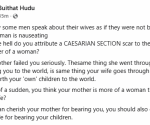 My husband divorced me because I delivered our two children through Caesarian Section