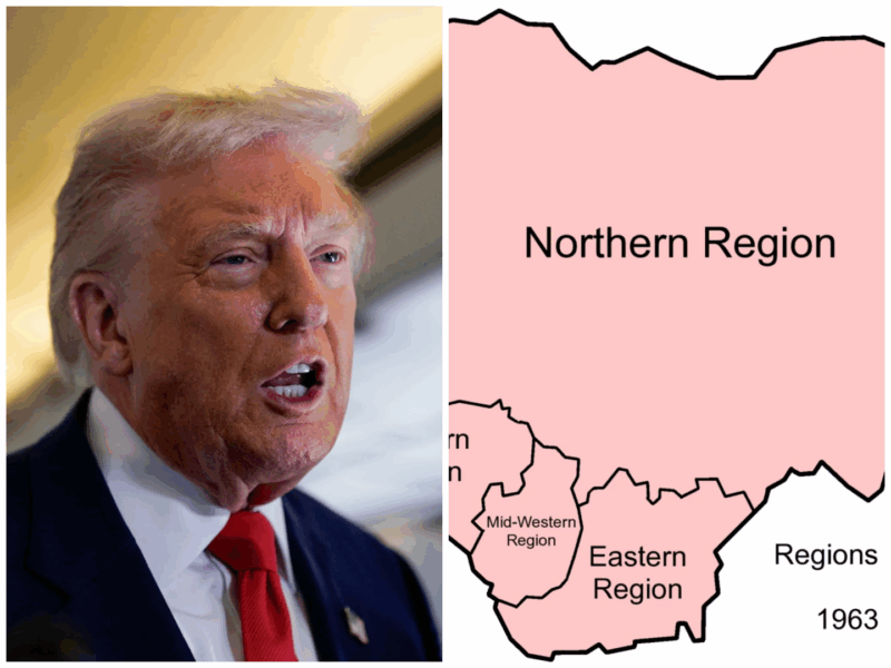 US vs Nigeria: Trump's comments puts 12 Northern states in focus  – See why