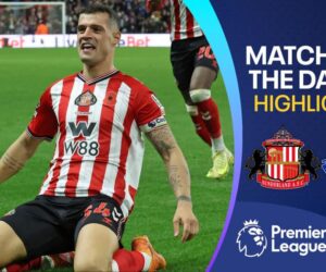 Xhaka's first Sunderland goal earns draw against Everton