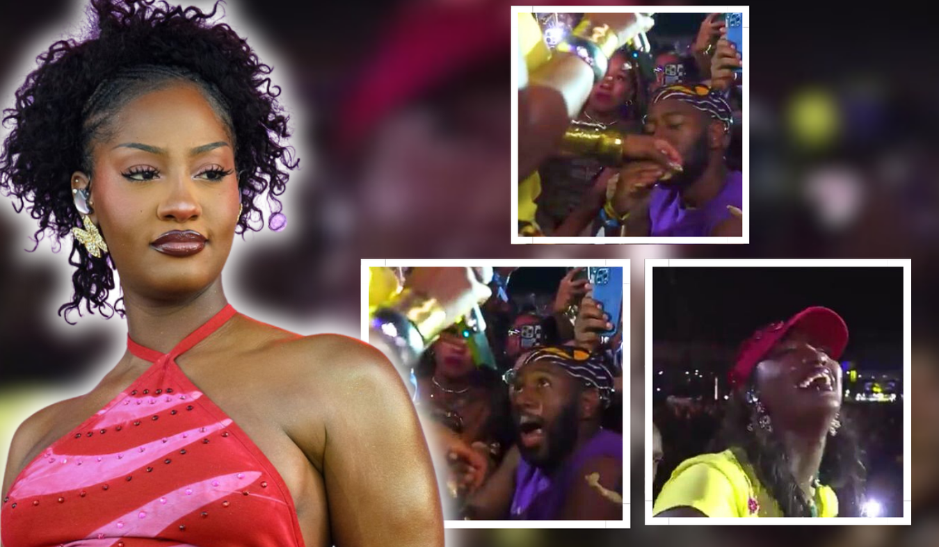 Husband Caught in 4K Choosing Tems Over His Wife at AFROPUNK Brasil