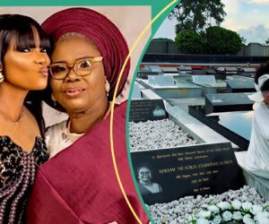 Iyabo Ojo Visits Late Mother’s Gravesite, Marks Her Five-Year Remembrance: “The Pain Feels Fresh”