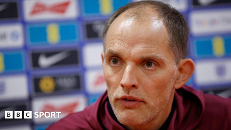 Albania v England: Thomas Tuchel says ‘no red cards please’ in final World Cup qualifier