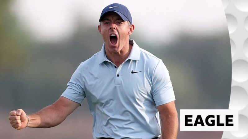 'He's box office!' – McIlroy eagles last to force play-off