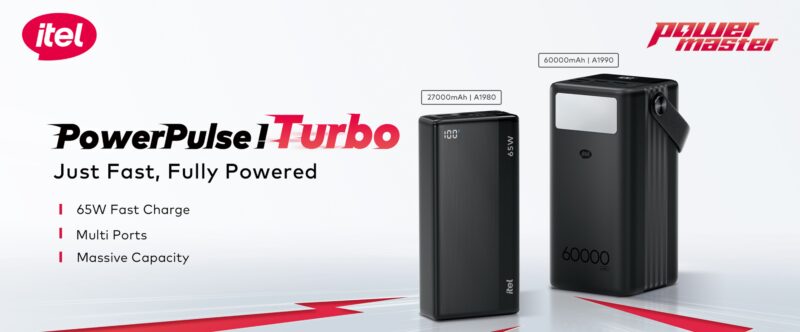 itel Unveils PowerPulse I Turbo Series: Charge Phones, Laptops With One Device
