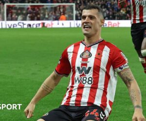 Granit Xhaka: How midfielder has taken Sunderland into top four