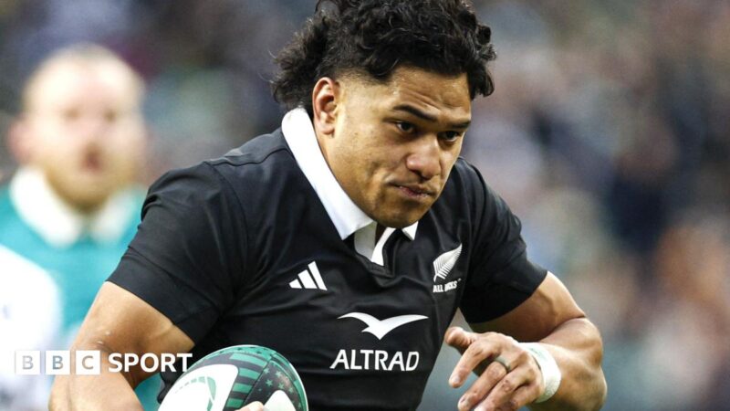 England v New Zealand: All Blacks name Wallace Sititi on bench