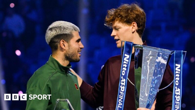 ATP Finals 2025: Jannik Sinner victory in Turin keeps Carlos Alcaraz on his toes for 2026