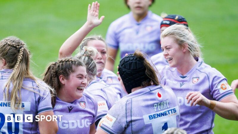 Premiership Women’s Rugby: Gloucester-Hartpury thrash Bristol Bears