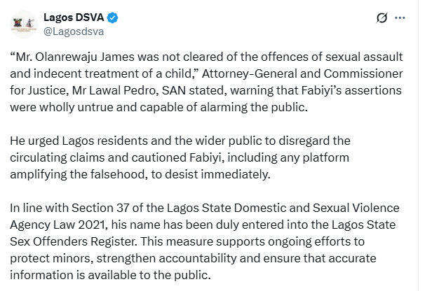 Lagos lists Nollywood actor Baba Ijesha on its s#x offenders’ register