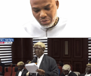 Hand Nnamdi Kanu a de@th sentence- Prosecution counsel tells judge as court is set to sentence him today by 4.50pm