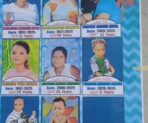 Eight family members d!e as vehicle plunges into river in Benue