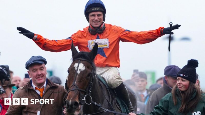 Cheltenham: Panic Attack wins Paddy Power Gold Cup for Harry and Dan Skelton