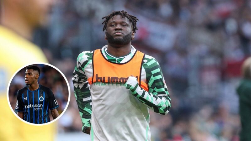“You get luck” — What Boniface told Club Brugge star before Barcelona clash