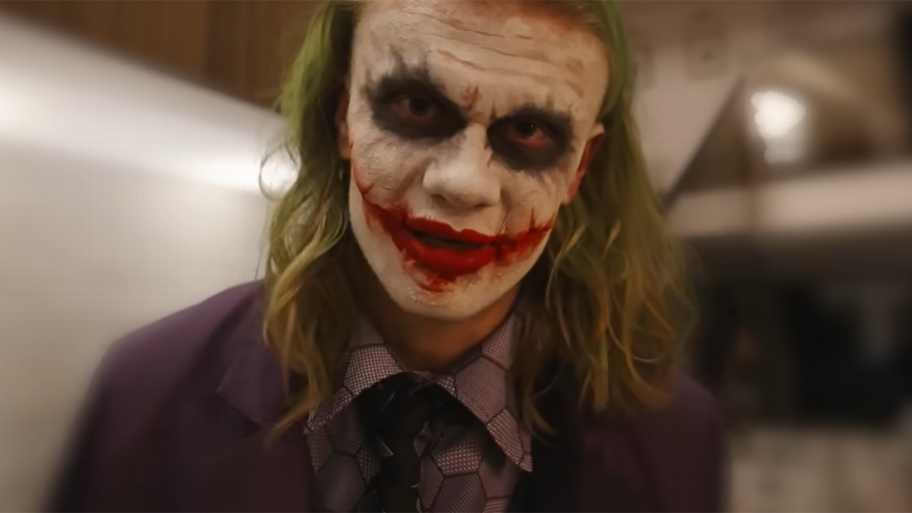 Man City’s Haaland spooks locals as The Joker for Halloween