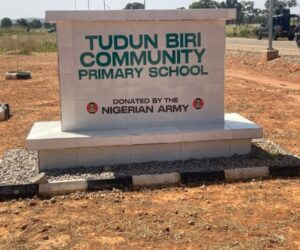 Kaduna: Army hands over first primary school in Tudun Biri community