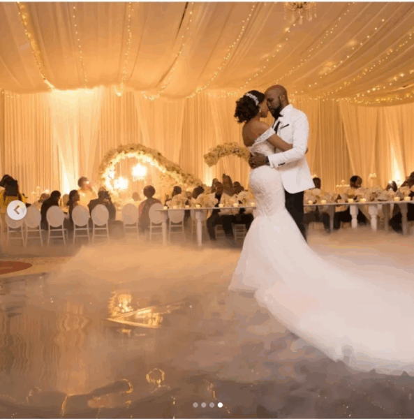 Banky W melts hearts as he celebrates 8th wedding anniversary with Adesua Etomi