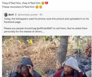 Terrorists k!ll abducted Kaduna Anglican priest