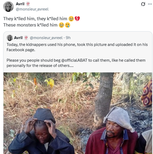 Terrorists k!ll abducted Kaduna Anglican priest