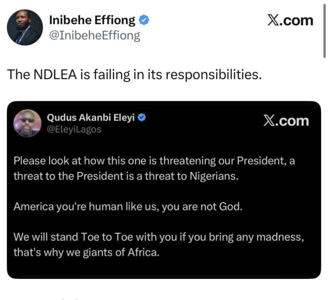 The NDLEA is failing in its responsibilities