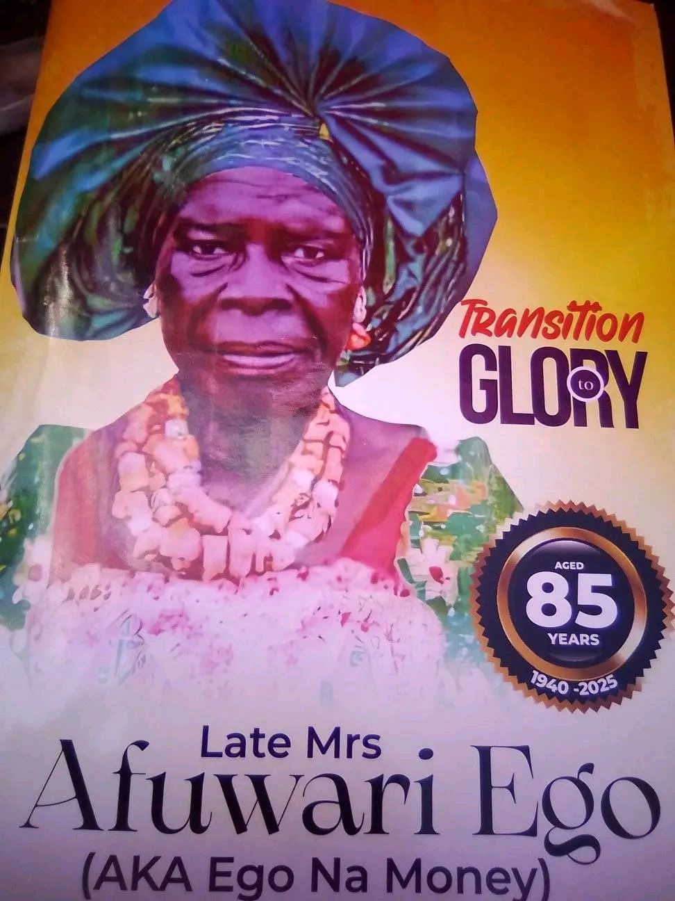 85-year-old Bayelsa woman laid to rest in Coca-Cola bottle-shaped casket
