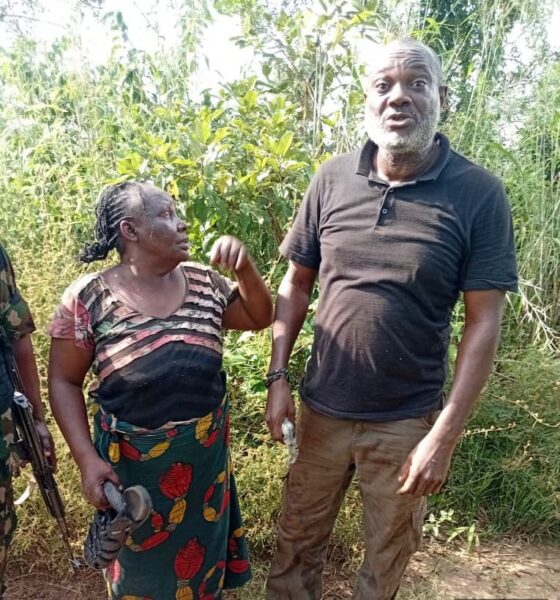 Nigerian troops rescue two k!dnapped victims and recover ransom in Kogi state