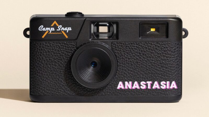 Need a cheap camera gift idea? My top pick is a personalized Camp Snap retro compact