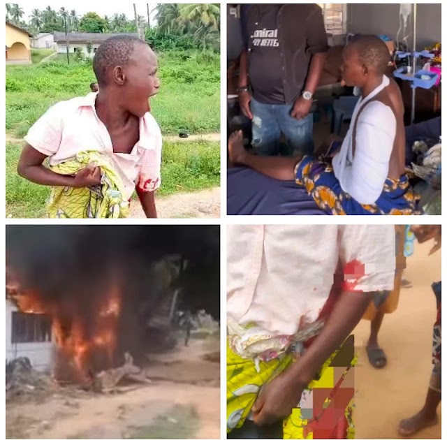 Angry Residents Set Immigration Checkpoint Ablaze After Stray Bullet Hit Woman in Badagry