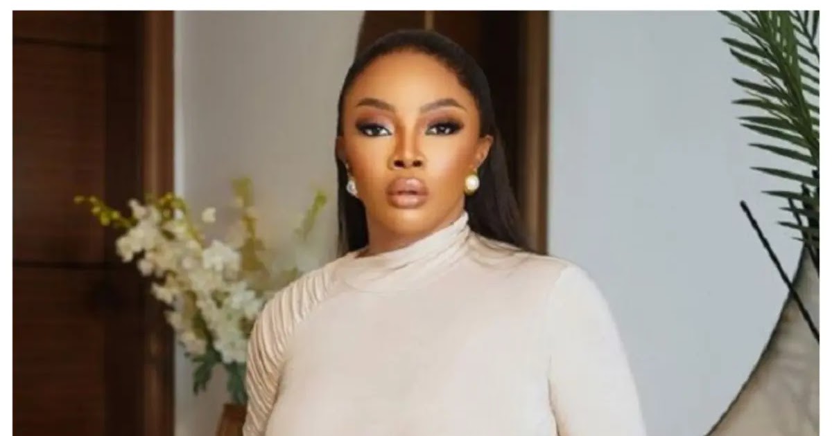 ‘Bathing babies daily could damage their skin’ – Toke Makinwa claims