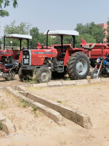 Diverted Government Tractors  Intercepted By NSCDC In Yobe