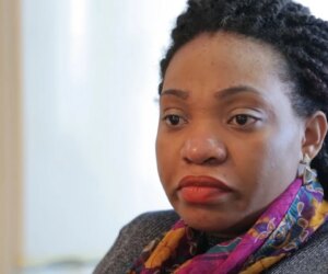 Terrorism conviction: Nnamdi Kanu’s wife, Uchechi blasts Justice Omotosho