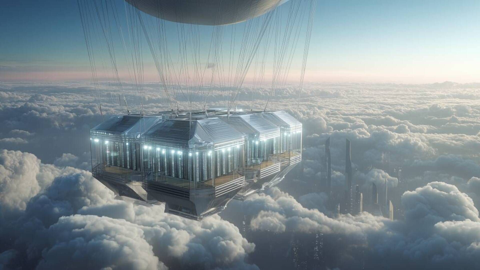 Lenovo imagines data centers floating in the sky and geothermal spas as the future of AI infrastructure