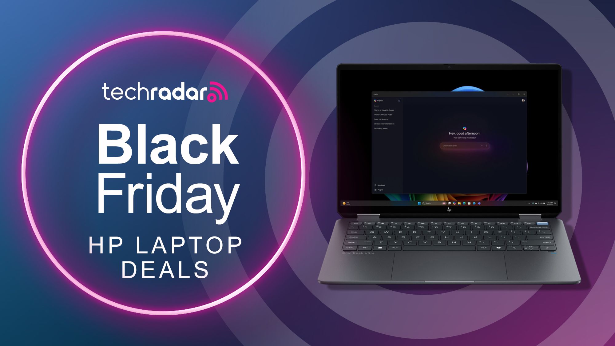 HP Black Friday laptop sales are here: huge discounts on work, creative and AI powered portables