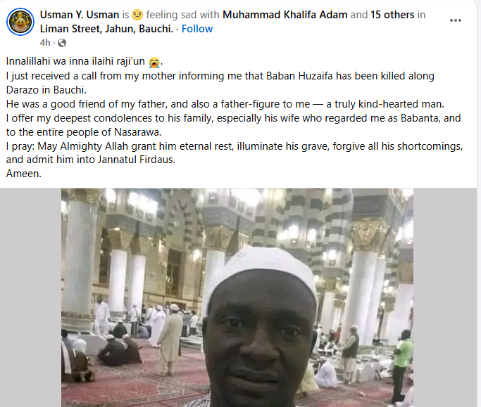 Five police officers k!lled, two injured as herdsmen ambush tactical team in Bauchi