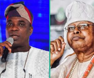 Awujale of Ijebu: Video As K1 Publicly Declares Intention on Stage, Calls on Late Monarch’s Spirit