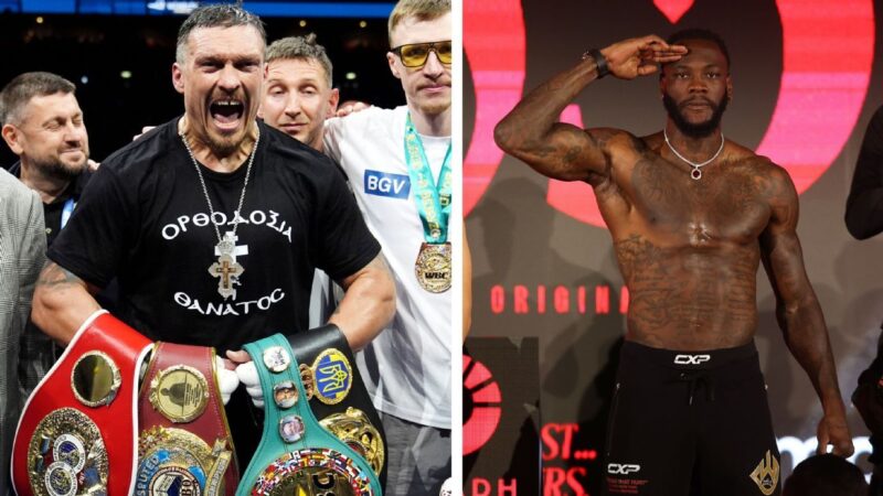 Deontay Wilder having ‘a real conversation’ with Oleksandr Usyk over fight