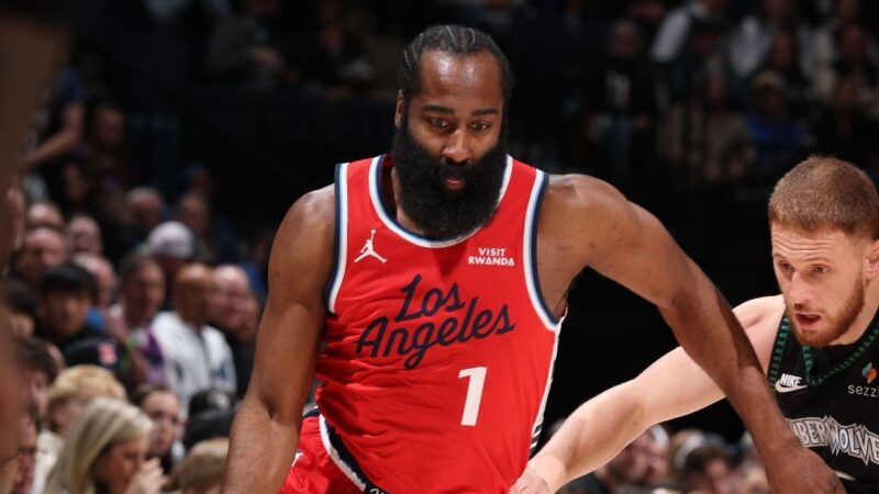 Clippers’ Harden passes Carmelo for 10th on scoring list