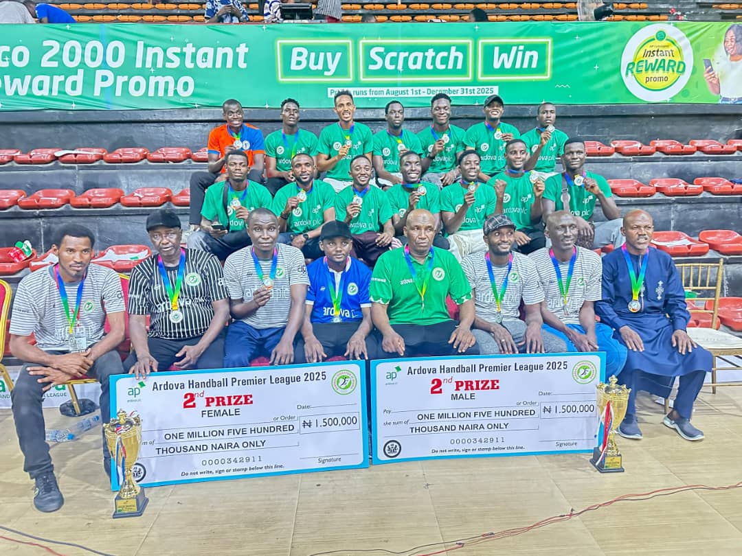 2025 National Premier League: Sokoto Handball settle for 2nd position