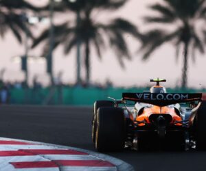 F1 champion Lando Norris back in the car for Pirelli test in Abu Dhabi