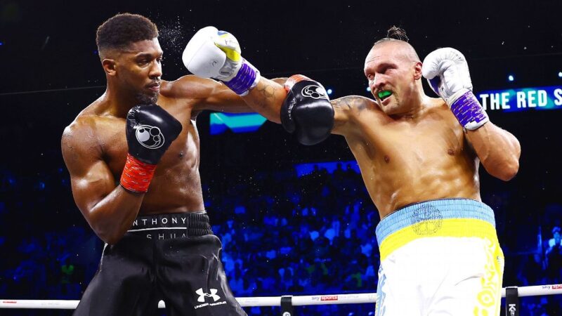 Oleksandr Usyk set to corner Anthony Joshua for ‘championship fights’