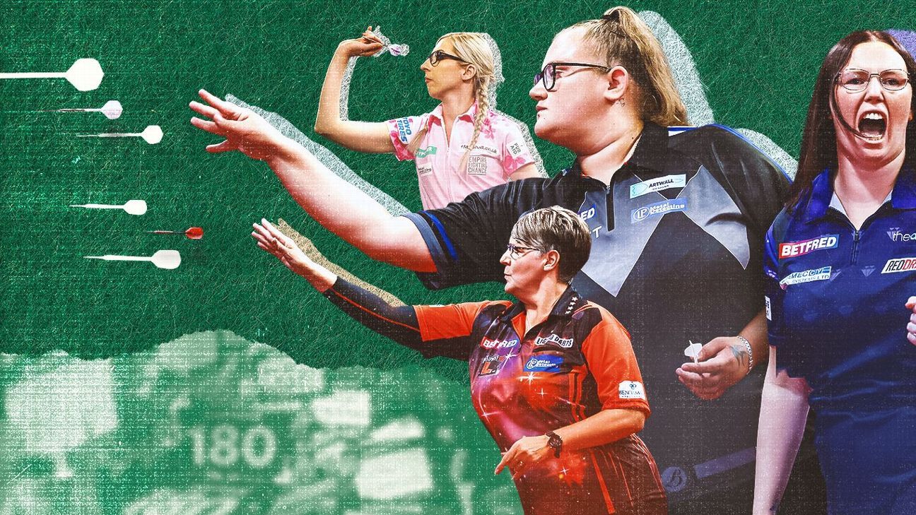 World Darts Championship: Beau Greaves takes centre stage as historic new era for women begins