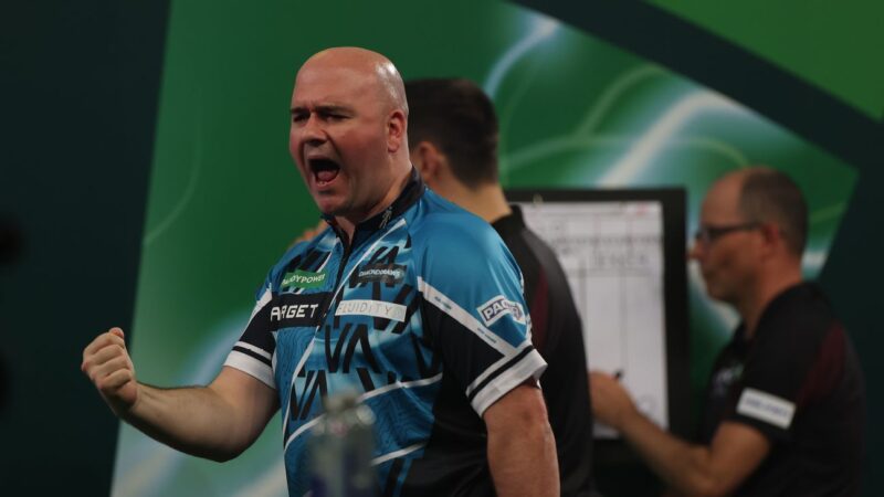 World Darts Championship 2026: Rob Cross ends tough run with Round 1 win