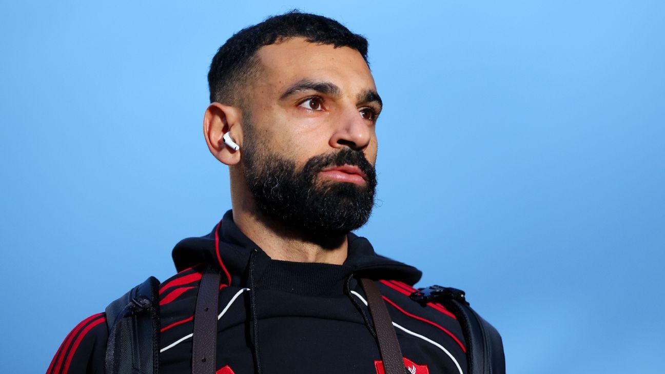 Mohamed Salah on bench for Liverpool vs. Brighton