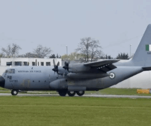 NAF C-130 crew lands in Ghana after release from Burkina Faso, proceeds to Portugal